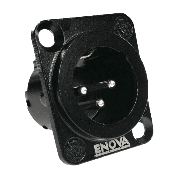 ENOVA XLR Chassis Connector 3 pin