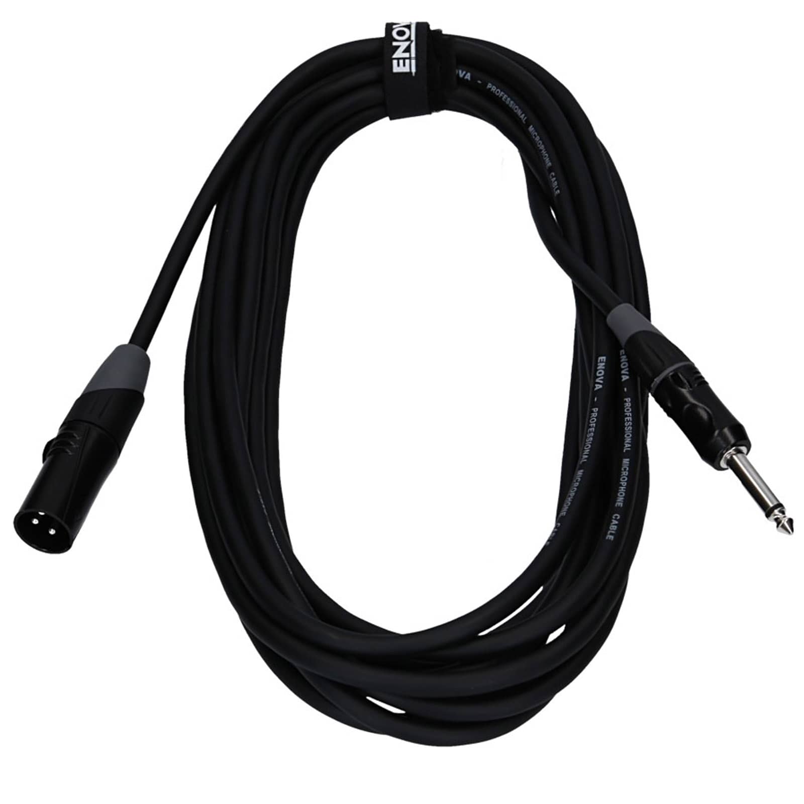 Câble XLR - Jack - Version : 3 pôles - Mono, Connecteur 1 : XLR