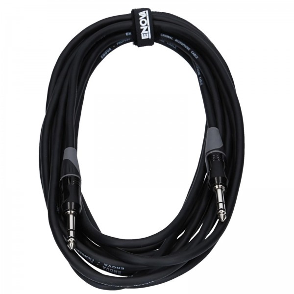 7 meter 6.3mm jack cable 3-pole stereo - EC-A1-PLMM3-7, Audio cable from Enova Solutions AG
