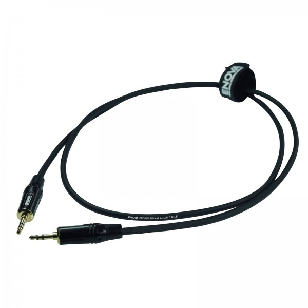 4 meter audio cable 3 5mm jack stereo. ENOVA EC-A2-PSMM3-4. High quality 1/8" jack connectors with gold plated contacts.