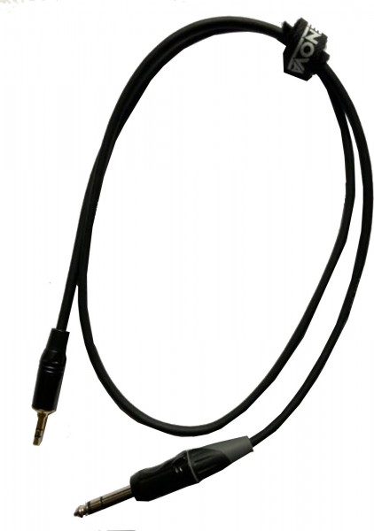 3m 3.5mm Stereo to 6.3mm Stereo Jack Adapter Cable